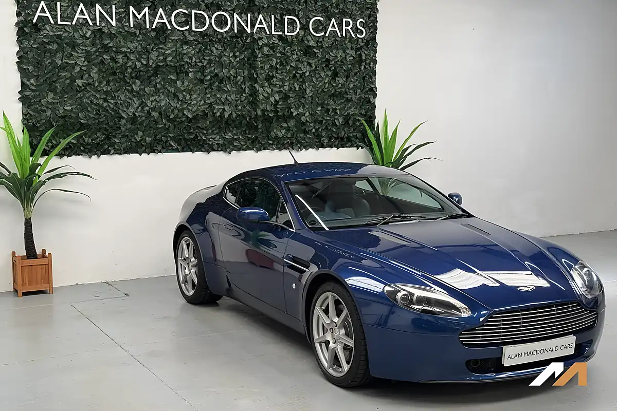 Used 2007 Aston Martin Vantage Coupe Blue - Interior and Exterior details 12