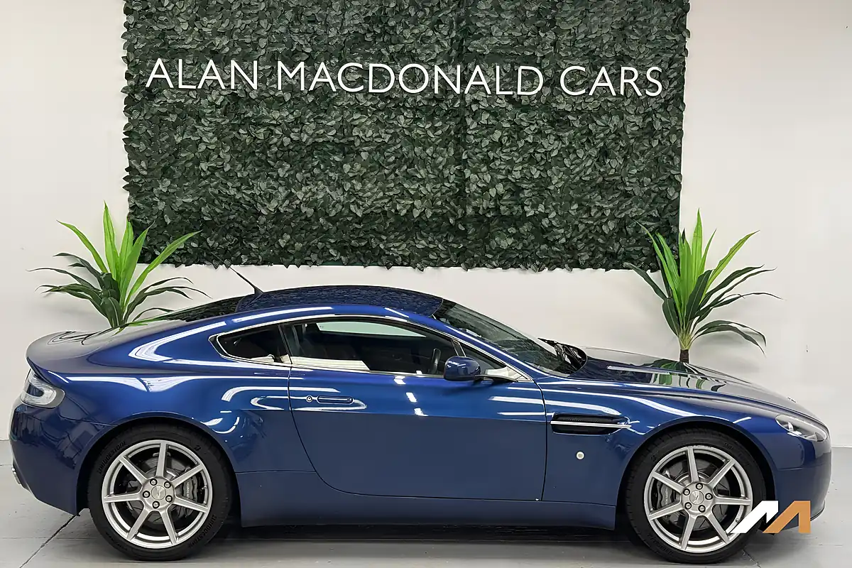 Used 2007 Aston Martin Vantage Coupe Blue - Interior and Exterior details 13