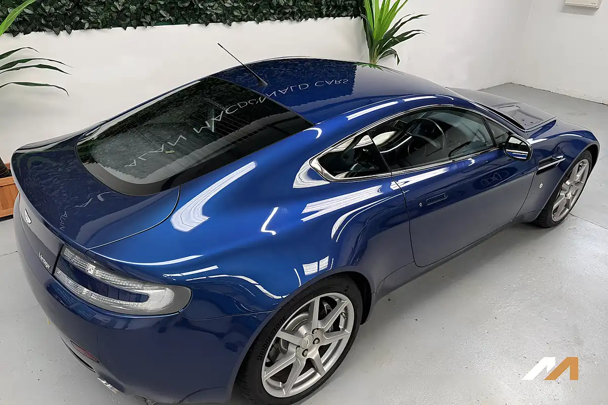 Used 2007 Aston Martin Vantage Coupe Blue - Interior and Exterior details 14