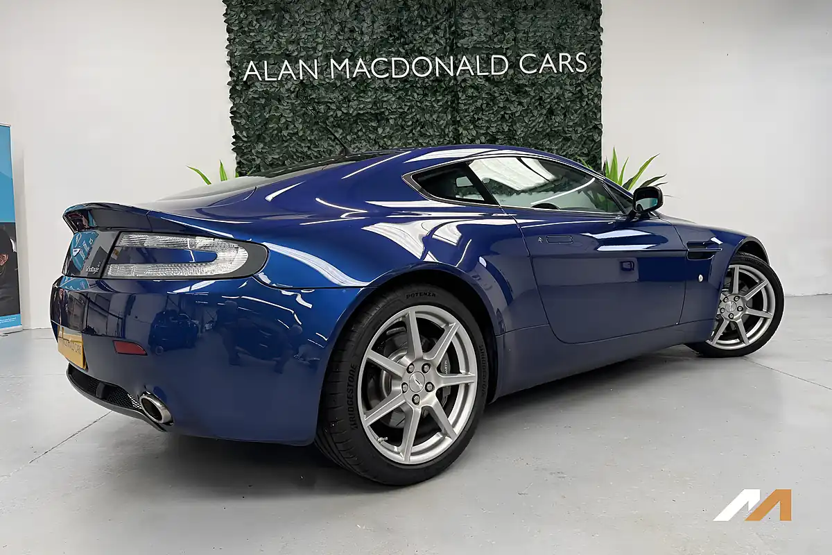 Used 2007 Aston Martin Vantage Coupe Blue - Interior and Exterior details 2