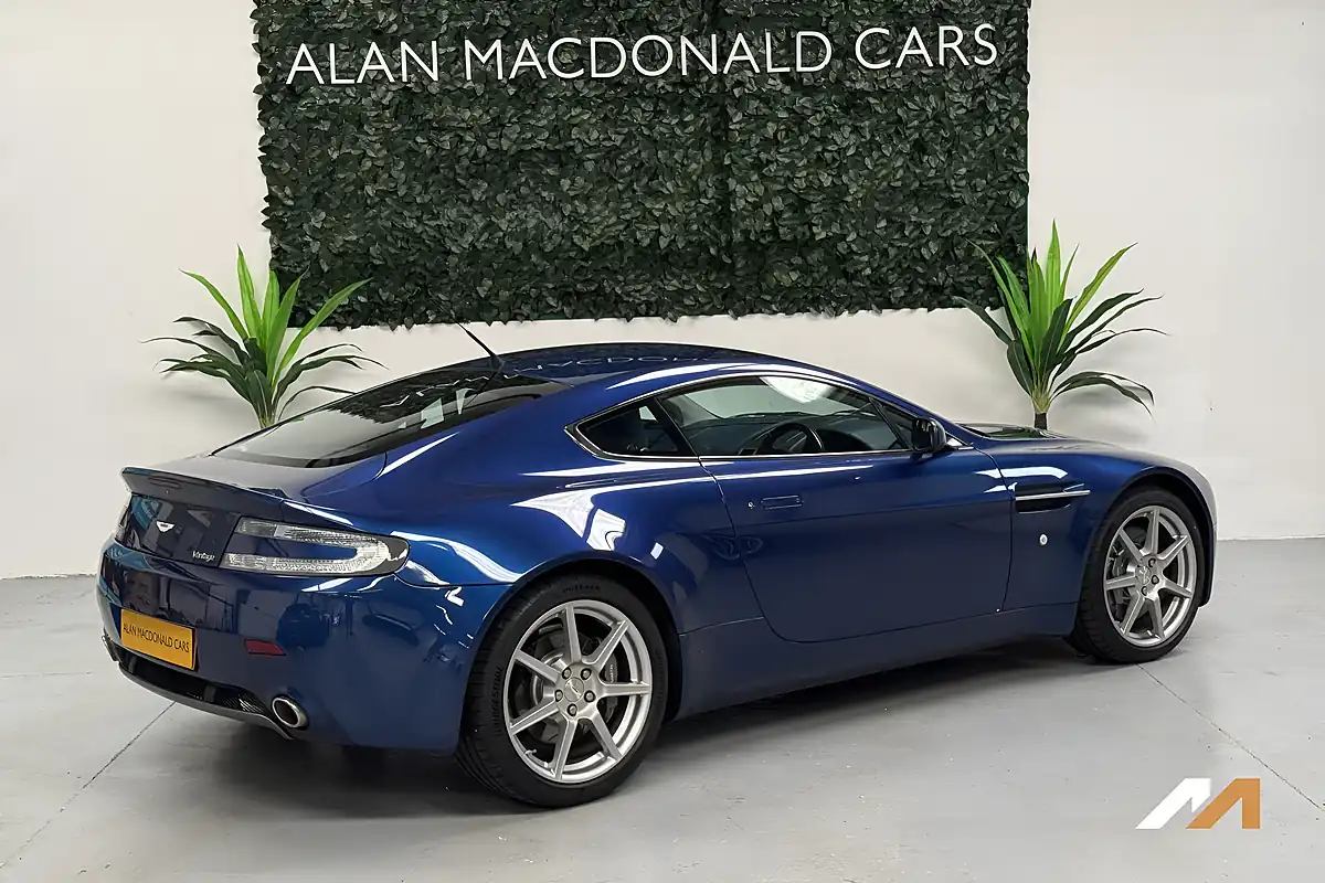 Used 2007 Aston Martin Vantage Coupe Blue - Interior and Exterior details 20