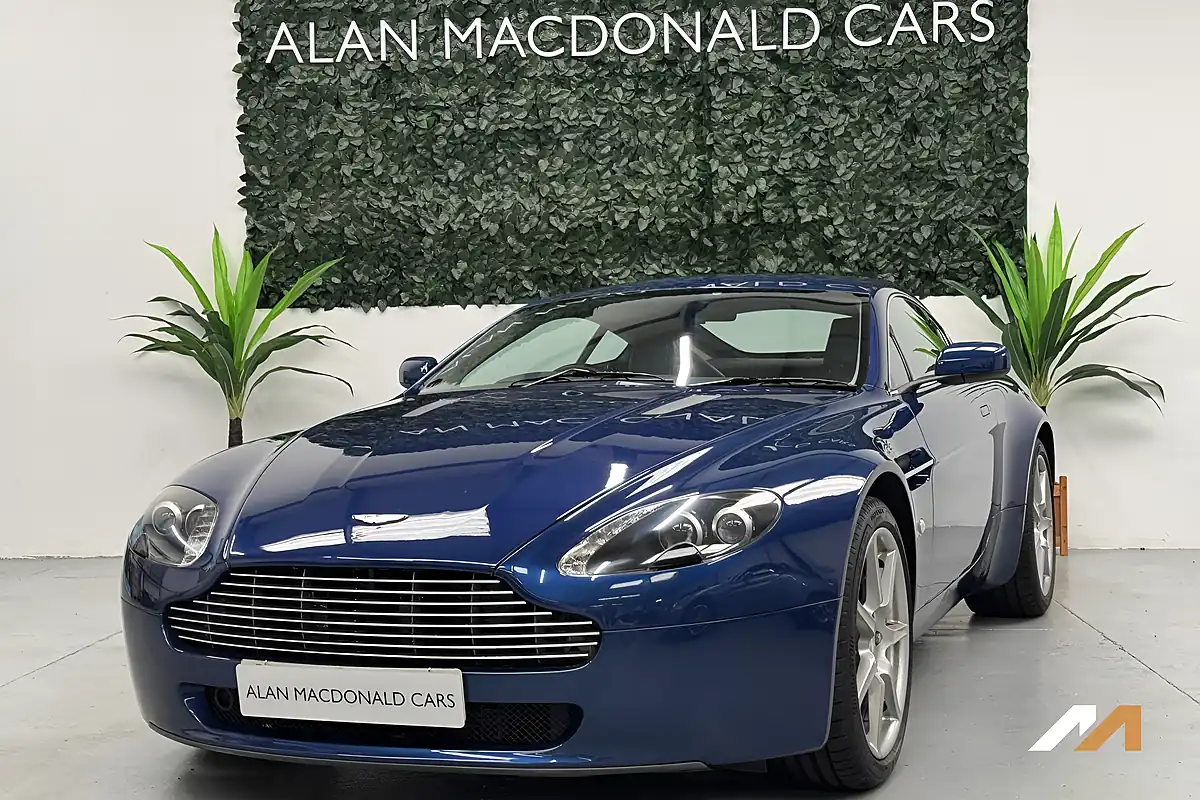Used 2007 Aston Martin Vantage Coupe Blue - Interior and Exterior details 4