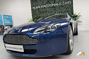 Used 2007 Aston Martin Vantage Coupe Blue - Interior and Exterior details 5