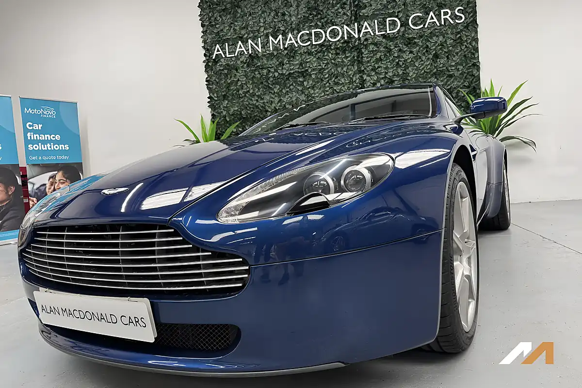 Used 2007 Aston Martin Vantage Coupe Blue - Interior and Exterior details 5