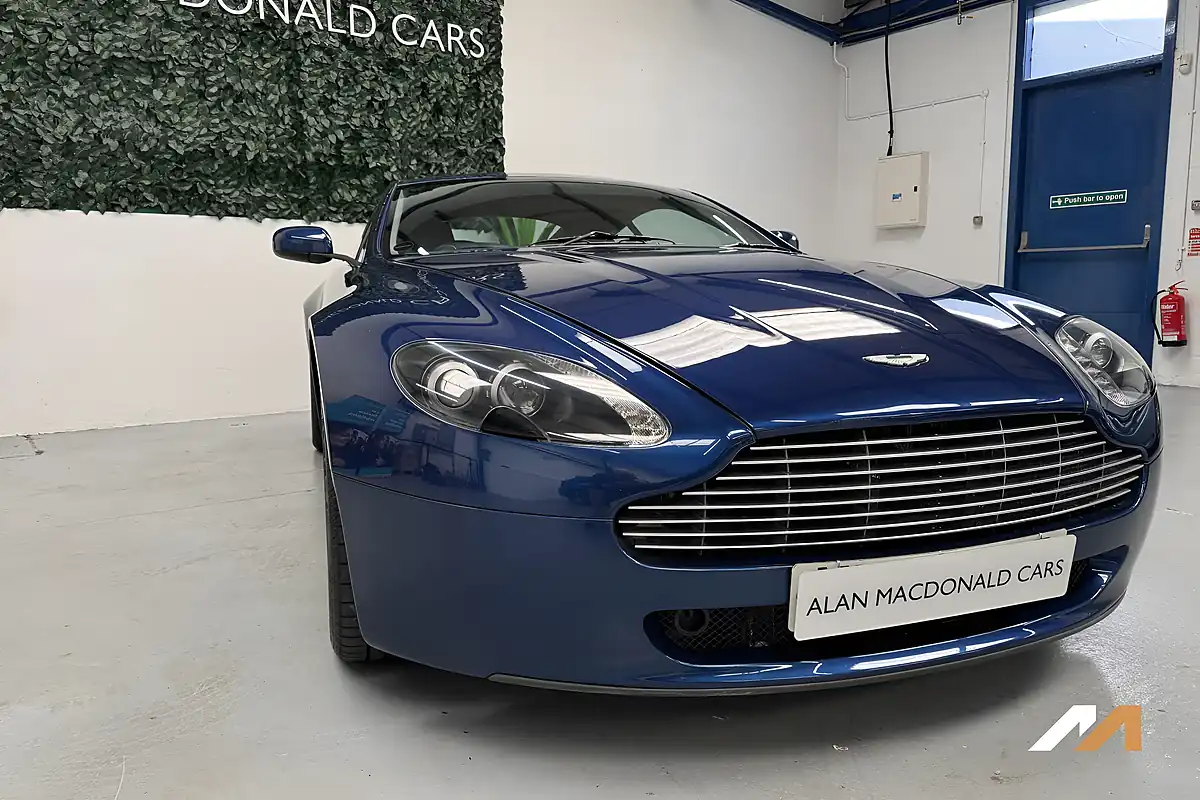 Used 2007 Aston Martin Vantage Coupe Blue - Interior and Exterior details 6