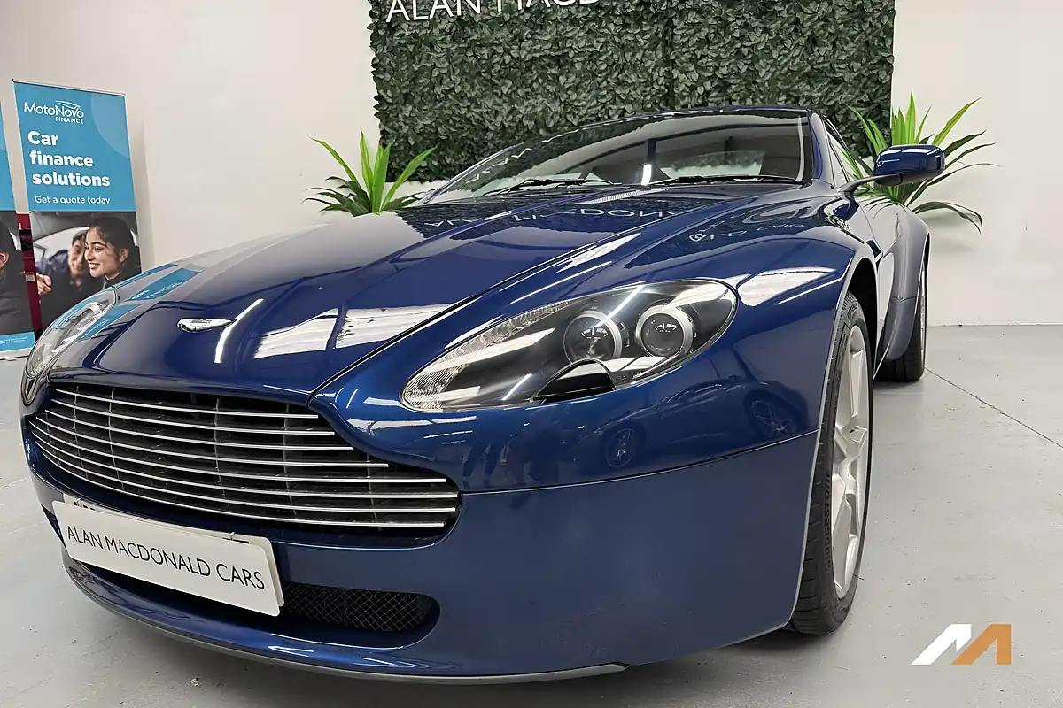 Used 2007 Aston Martin Vantage Coupe Blue - Interior and Exterior details 7