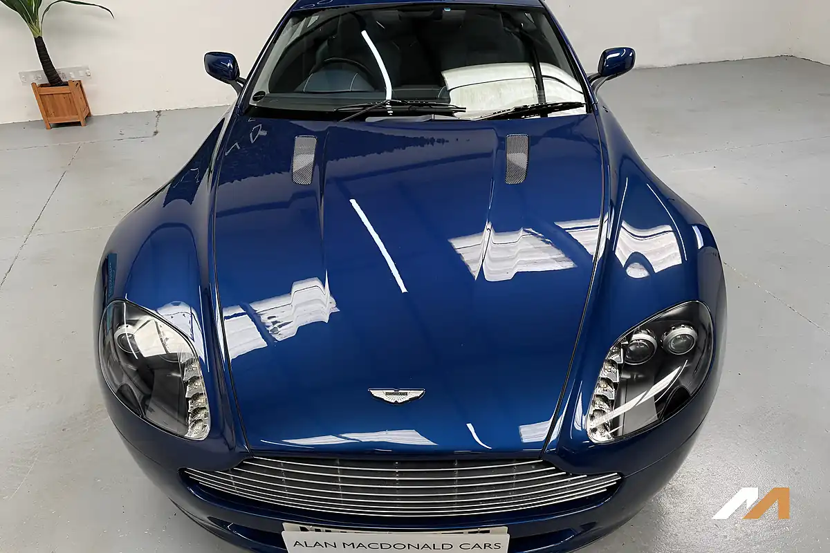 Used 2007 Aston Martin Vantage Coupe Blue - Interior and Exterior details 8