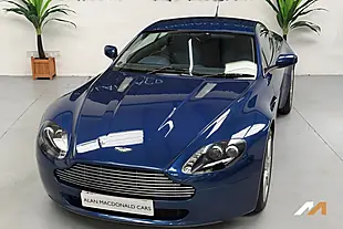 Used 2007 Aston Martin Vantage Coupe Blue - Interior and Exterior details 9