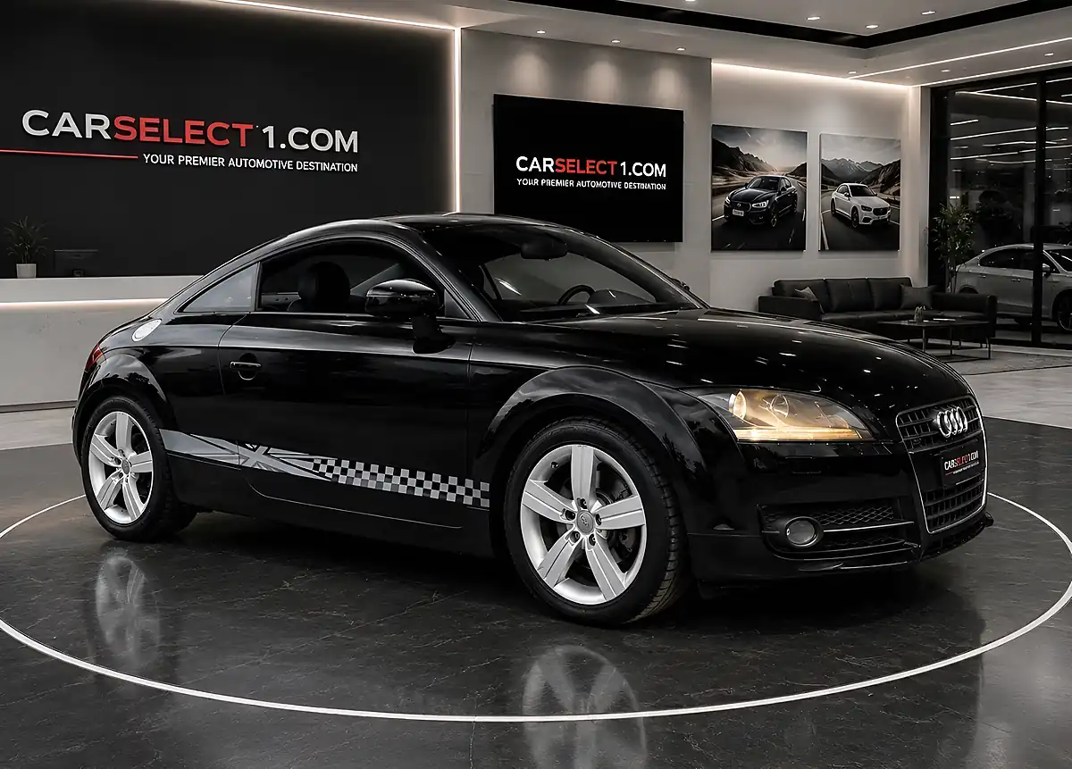 Used 2007 Audi Tt Coupe Black - Front View