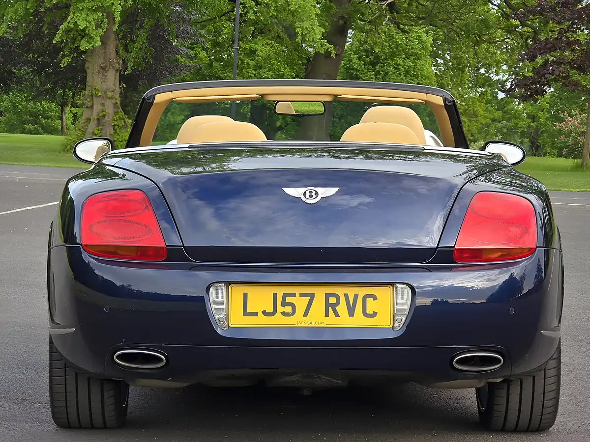 Used 2007 Bentley Continental Gtc Peacock Blue - Interior and Exterior details 4
