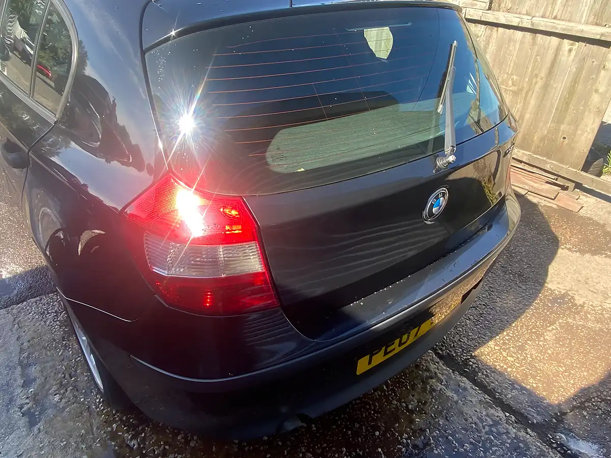 Used 2007 BMW 1 Series Es Black - Interior and Exterior details 6