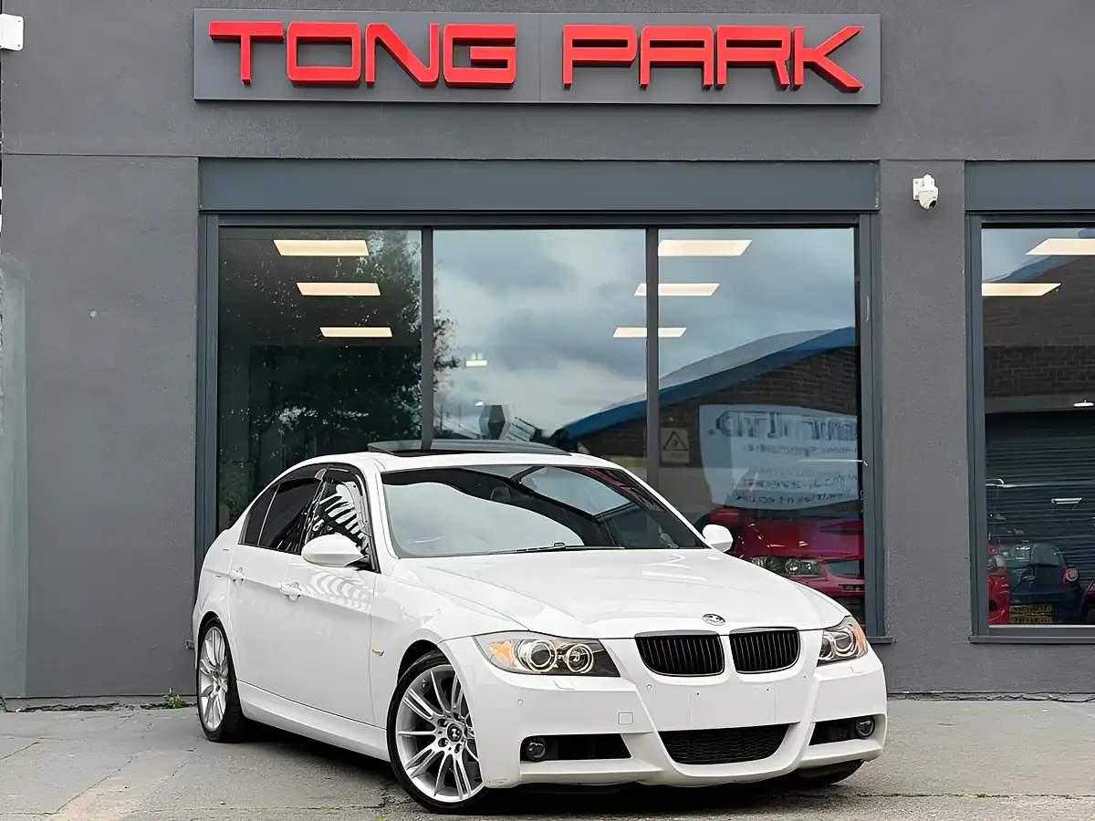 Used 2007 BMW 3 Series M Sport White - Front View