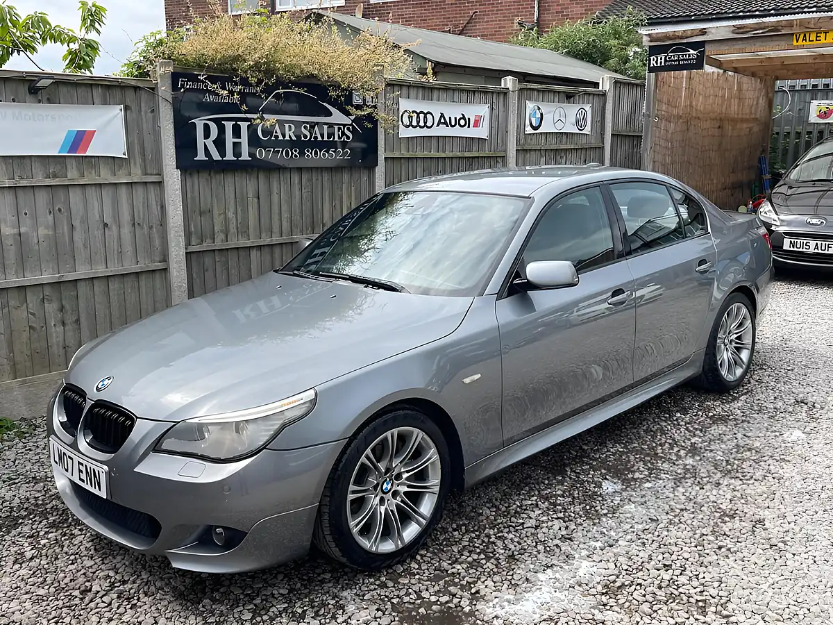 Used 2007 BMW 5 Series M Sport Grey - Front View