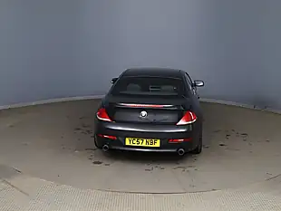 Used 2007 BMW 6 Series Black - Interior and Exterior details 12