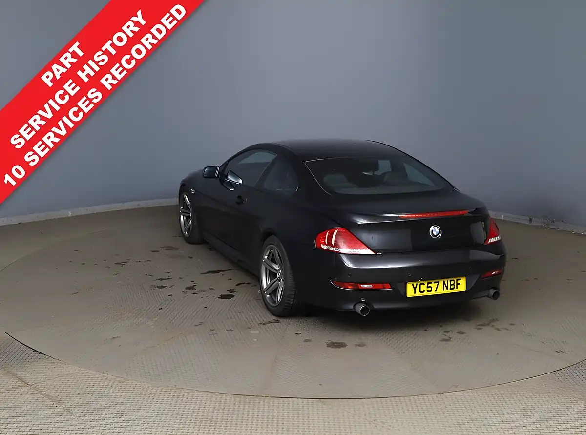 Used 2007 BMW 6 Series Black - Interior and Exterior details 3