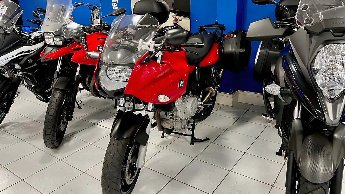 Used 2007 BMW F800 S Red - Front View