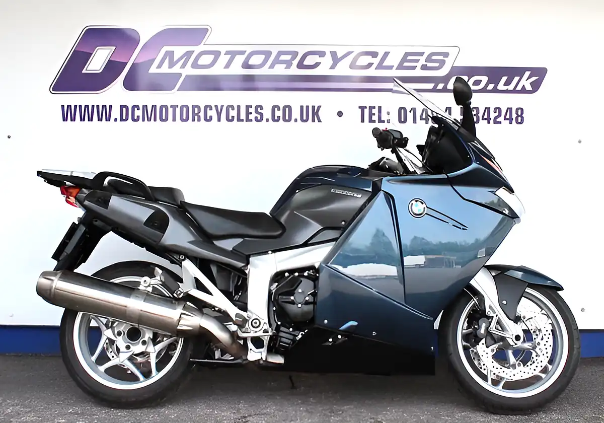 Used 2007 BMW K1200 GT Blue - Front View