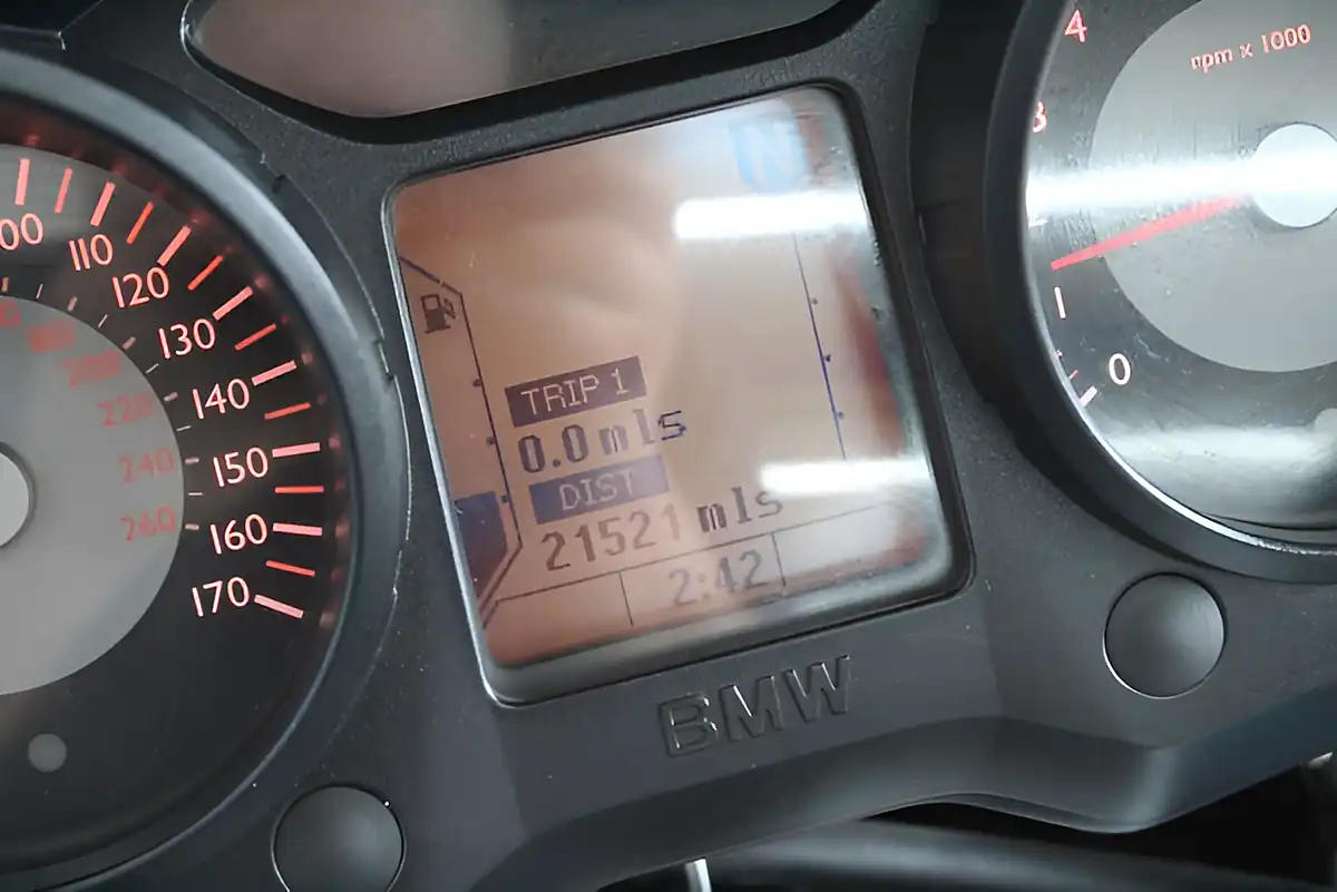 Used 2007 BMW K1200 GT Blue - Interior and Exterior details 3