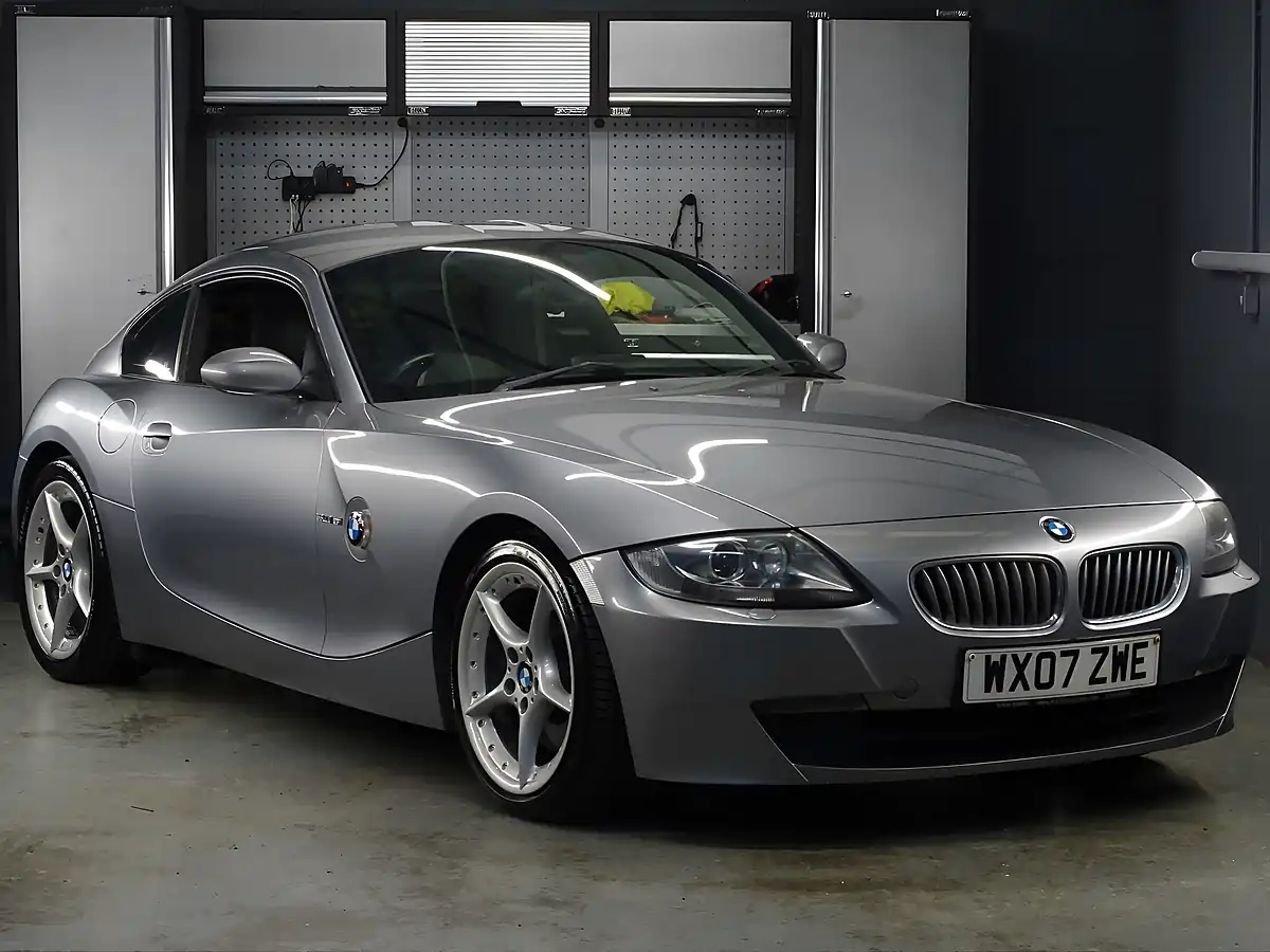 Used 2007 BMW Z4 Sport Coupe Silver Grey Metallic - Front View