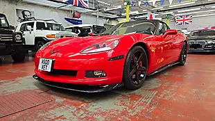 Used 2007 Chevrolet Corvette Convertible Red - Interior and Exterior details 10