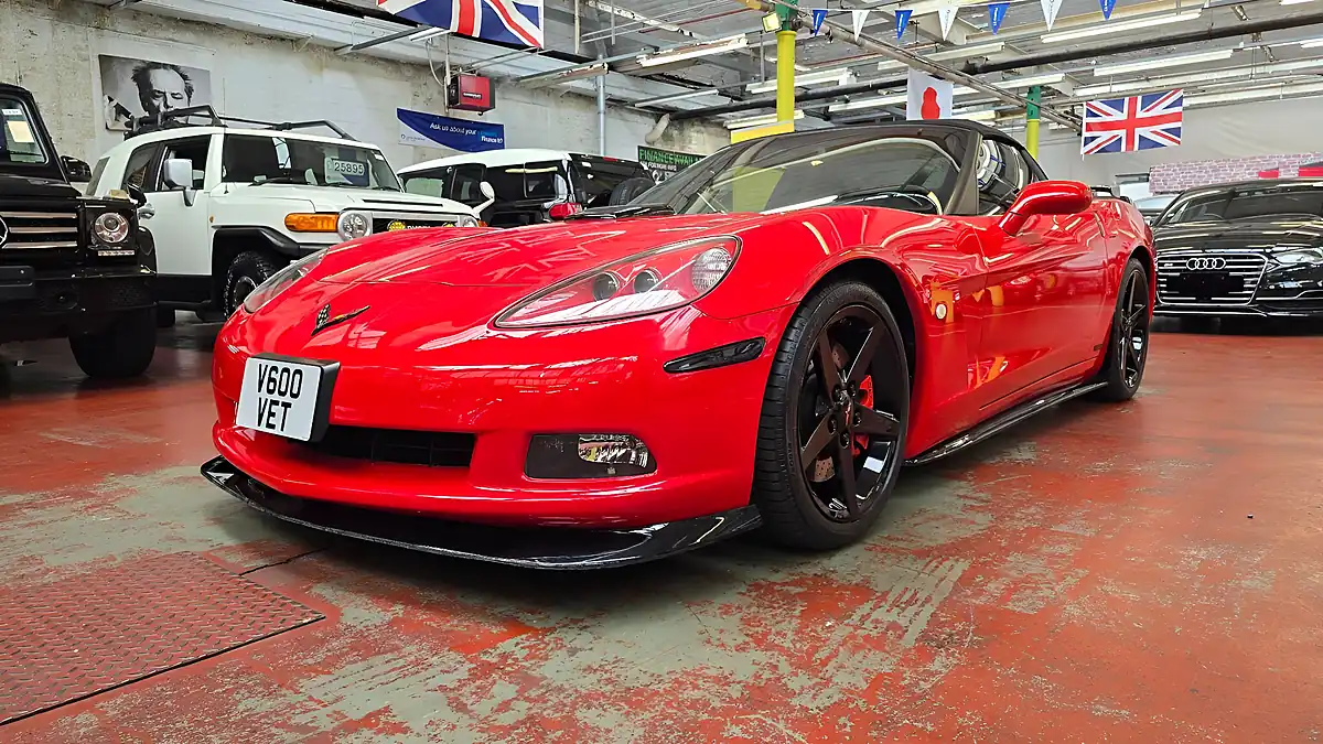 Used 2007 Chevrolet Corvette Convertible Red - Interior and Exterior details 10