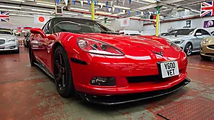 Used 2007 Chevrolet Corvette Convertible Red - Interior and Exterior details 11