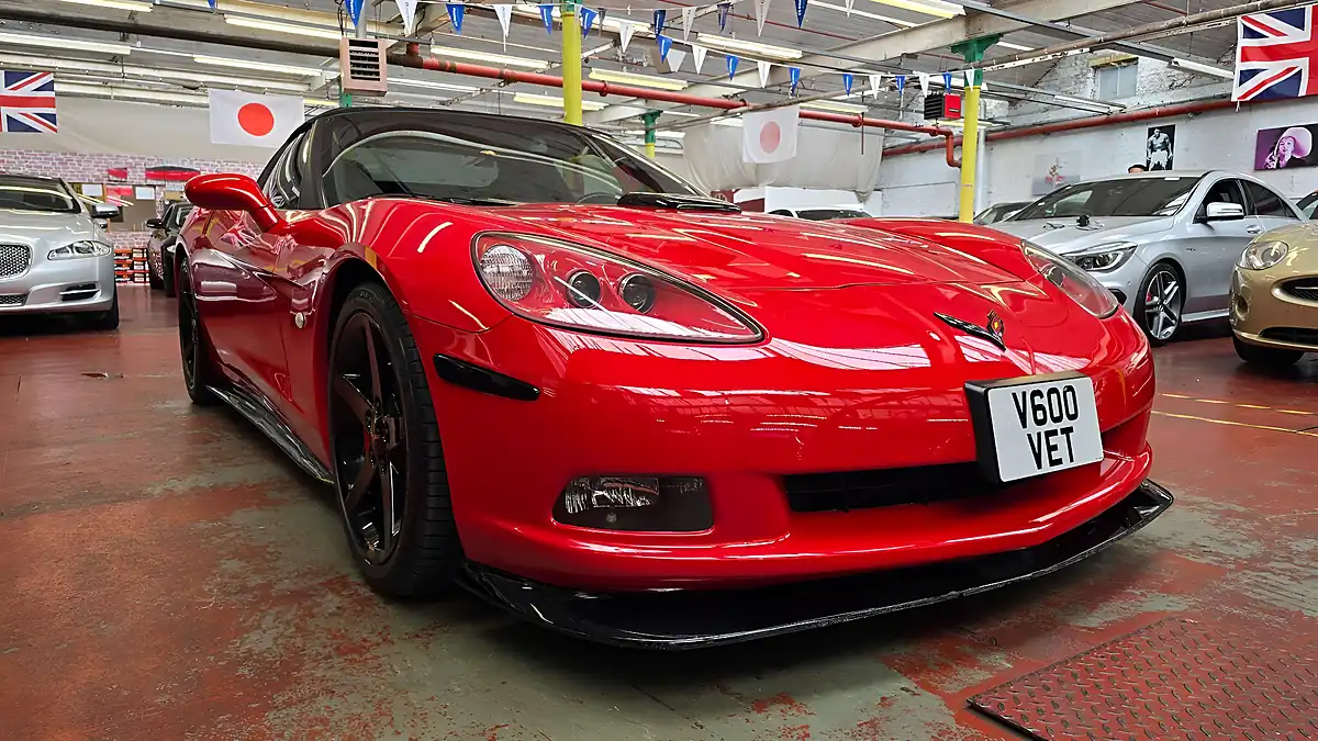Used 2007 Chevrolet Corvette Convertible Red - Interior and Exterior details 11