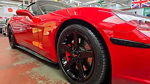 Used 2007 Chevrolet Corvette Convertible Red - Interior and Exterior details 13