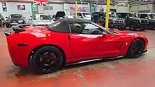 Used 2007 Chevrolet Corvette Convertible Red - Interior and Exterior details 14