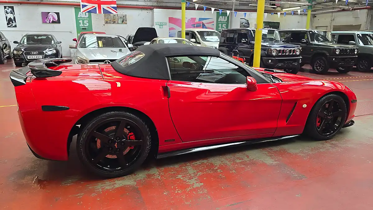 Used 2007 Chevrolet Corvette Convertible Red - Interior and Exterior details 14
