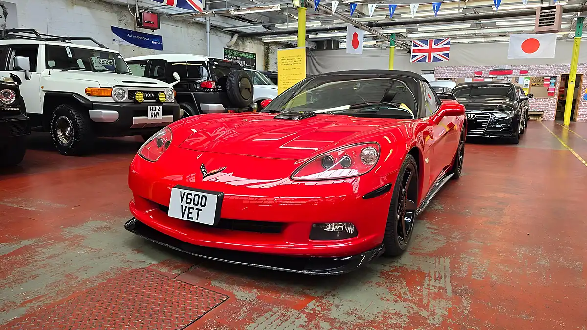 Used 2007 Chevrolet Corvette Convertible Red - Interior and Exterior details 18