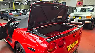 Used 2007 Chevrolet Corvette Convertible Red - Interior and Exterior details 8