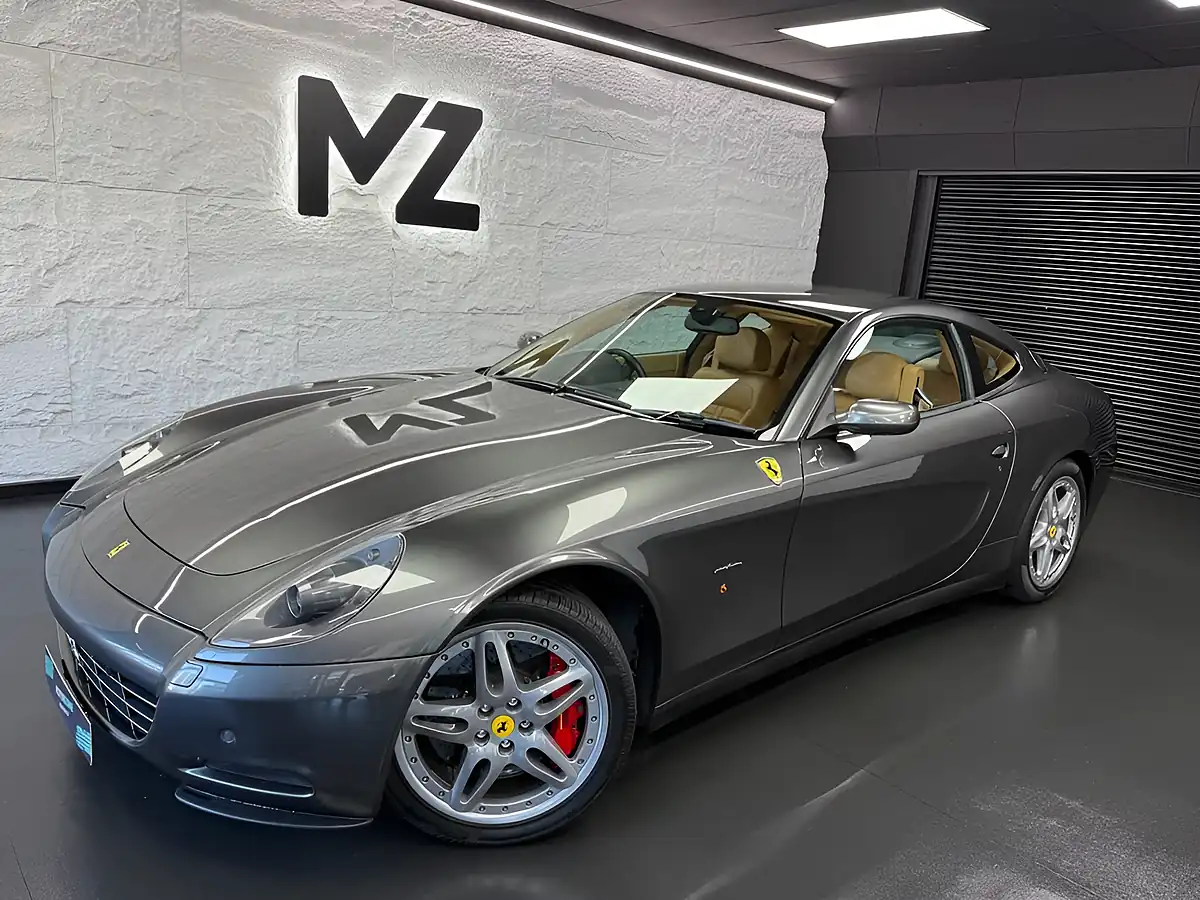 Used 2007 Ferrari 612 Scaglietti F1 Grey - Front View