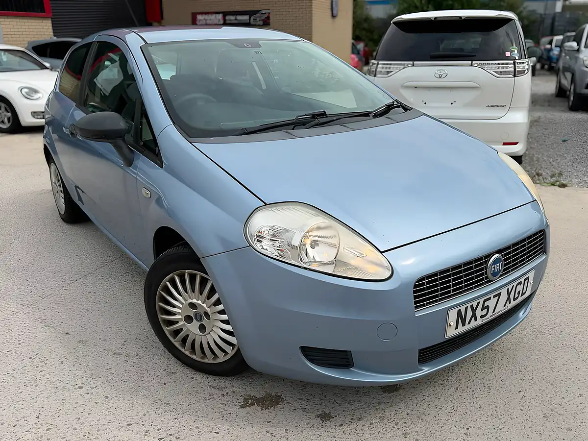 Used 2007 Fiat Grande Punto Active Blue - Front View
