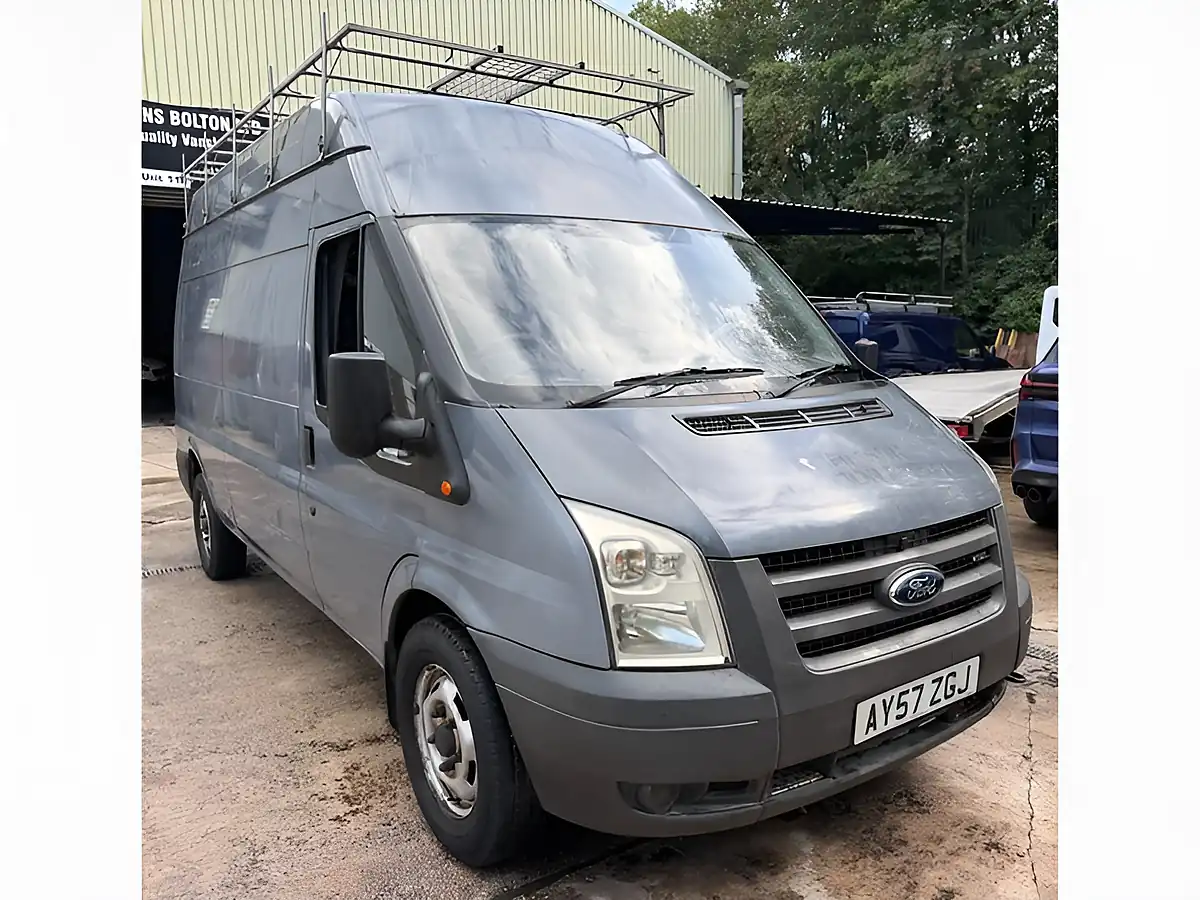 Used 2007 Ford Transit 350 L3 H3 White - Interior and Exterior details 2