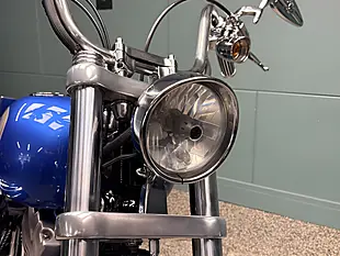Used 2007 Harley-Davidson Dyna Fxdb Street Bob Blue - Interior and Exterior details 11
