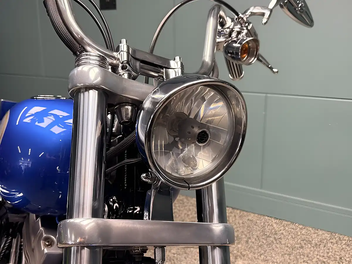 Used 2007 Harley-Davidson Dyna Fxdb Street Bob Blue - Interior and Exterior details 11
