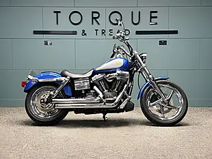 Used 2007 Harley-Davidson Dyna Fxdb Street Bob Blue - Interior and Exterior details 2