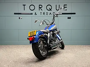 Used 2007 Harley-Davidson Dyna Fxdb Street Bob Blue - Interior and Exterior details 4