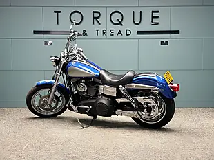 Used 2007 Harley-Davidson Dyna Fxdb Street Bob Blue - Interior and Exterior details 7