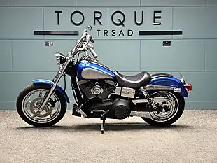 Used 2007 Harley-Davidson Dyna Fxdb Street Bob Blue - Interior and Exterior details 8