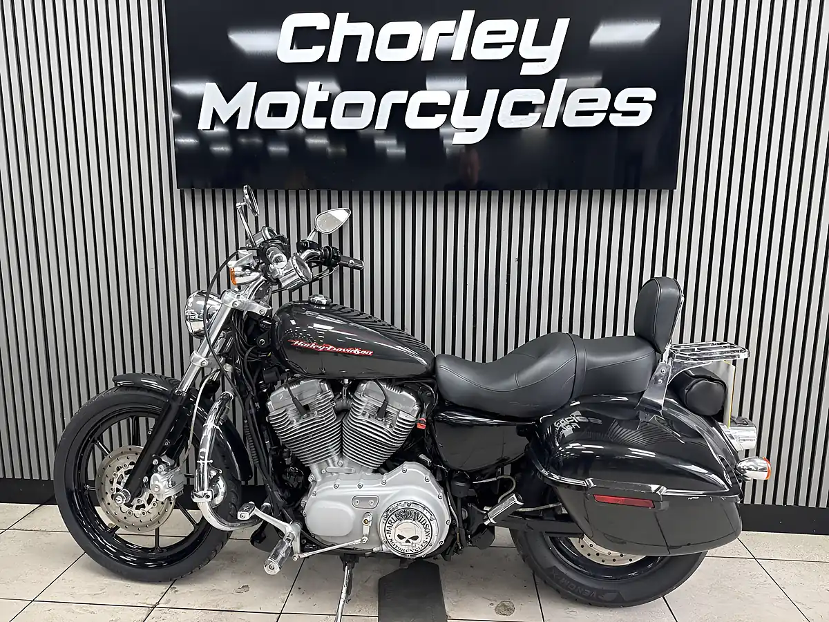 Used 2007 Harley-Davidson Sportster XL883C Black - Interior and Exterior details 2