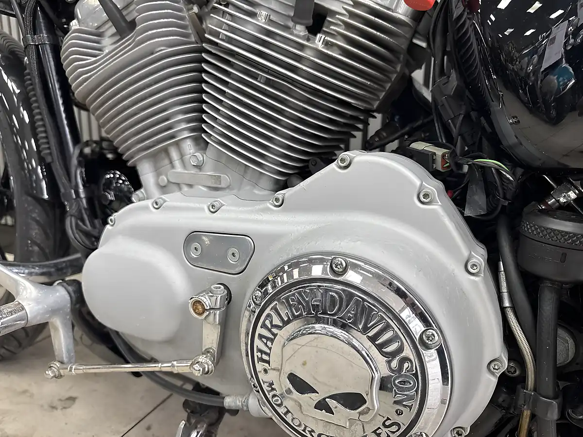 Used 2007 Harley-Davidson Sportster XL883C Black - Interior and Exterior details 6