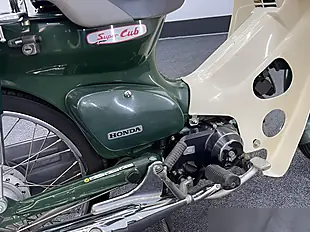 Used 2007 Honda C50 Super Cub Green - Interior and Exterior details 10