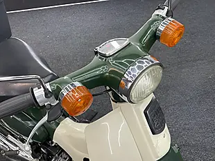 Used 2007 Honda C50 Super Cub Green - Interior and Exterior details 11
