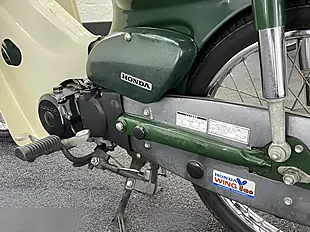 Used 2007 Honda C50 Super Cub Green - Interior and Exterior details 14