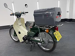 Used 2007 Honda C50 Super Cub Green - Interior and Exterior details 2