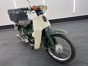 Used 2007 Honda C50 Super Cub Green - Interior and Exterior details 3