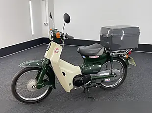Used 2007 Honda C50 Super Cub Green - Interior and Exterior details 5