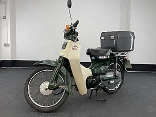 Used 2007 Honda C50 Super Cub Green - Interior and Exterior details 9